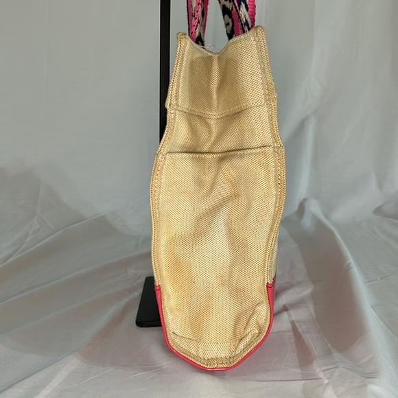 Tory Burch Canvas Top Handle Bag - Picture 4 of 13